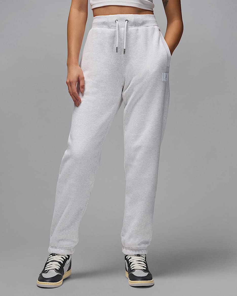 Jordan Flight Fleece Women's Pants - Birch Heather