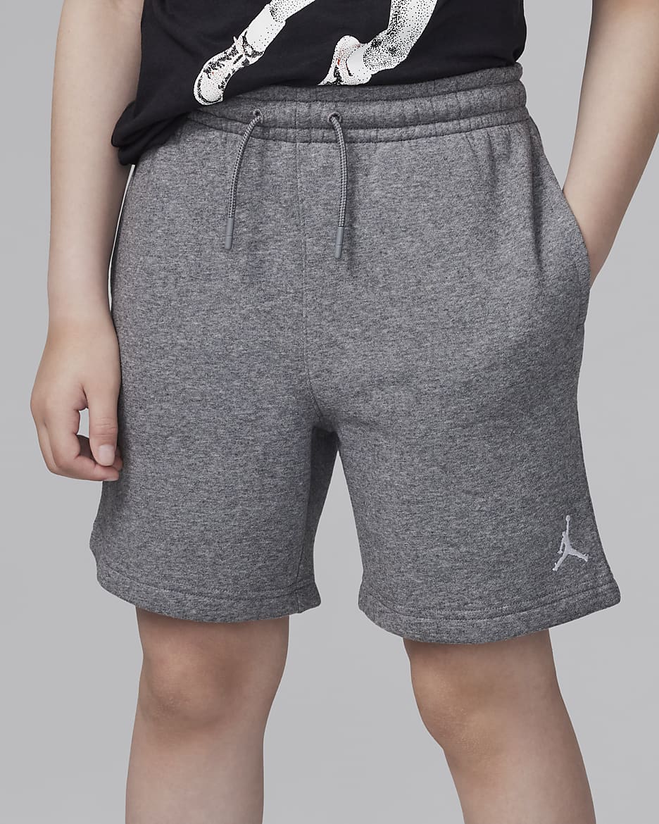 Shorts Jordan MJ Brooklyn Fleece Essentials – Ragazzo/a - Carbon Heather