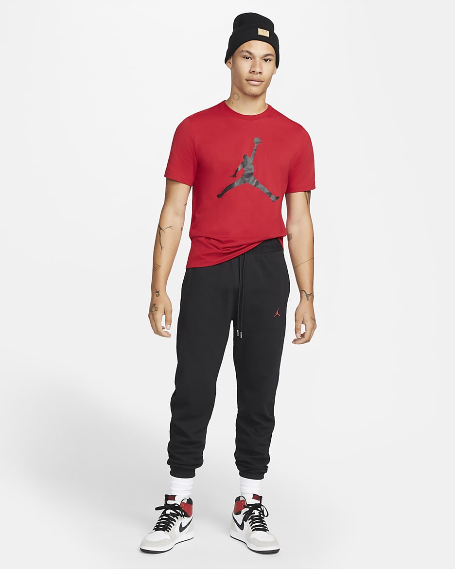 Jordan Jumpman férfipóló - Gym Red/Fekete/Fekete