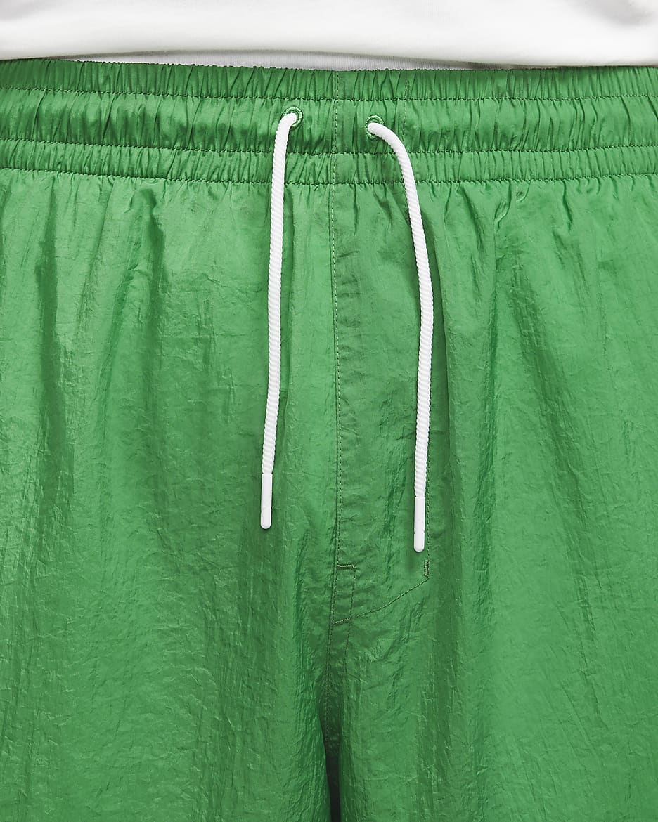 Jordan Jumpman Poolside shorts til herre (18 cm) - Aloe Verde/Rush Violet/Green Strike