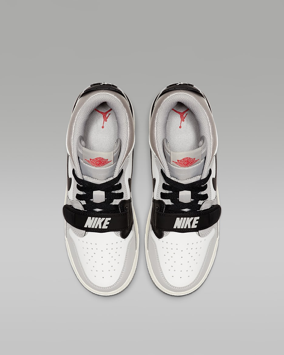 Air Jordan Legacy 312 Low Older Kids' Shoes - Summit White/Tech Grey/Black/Fire Red