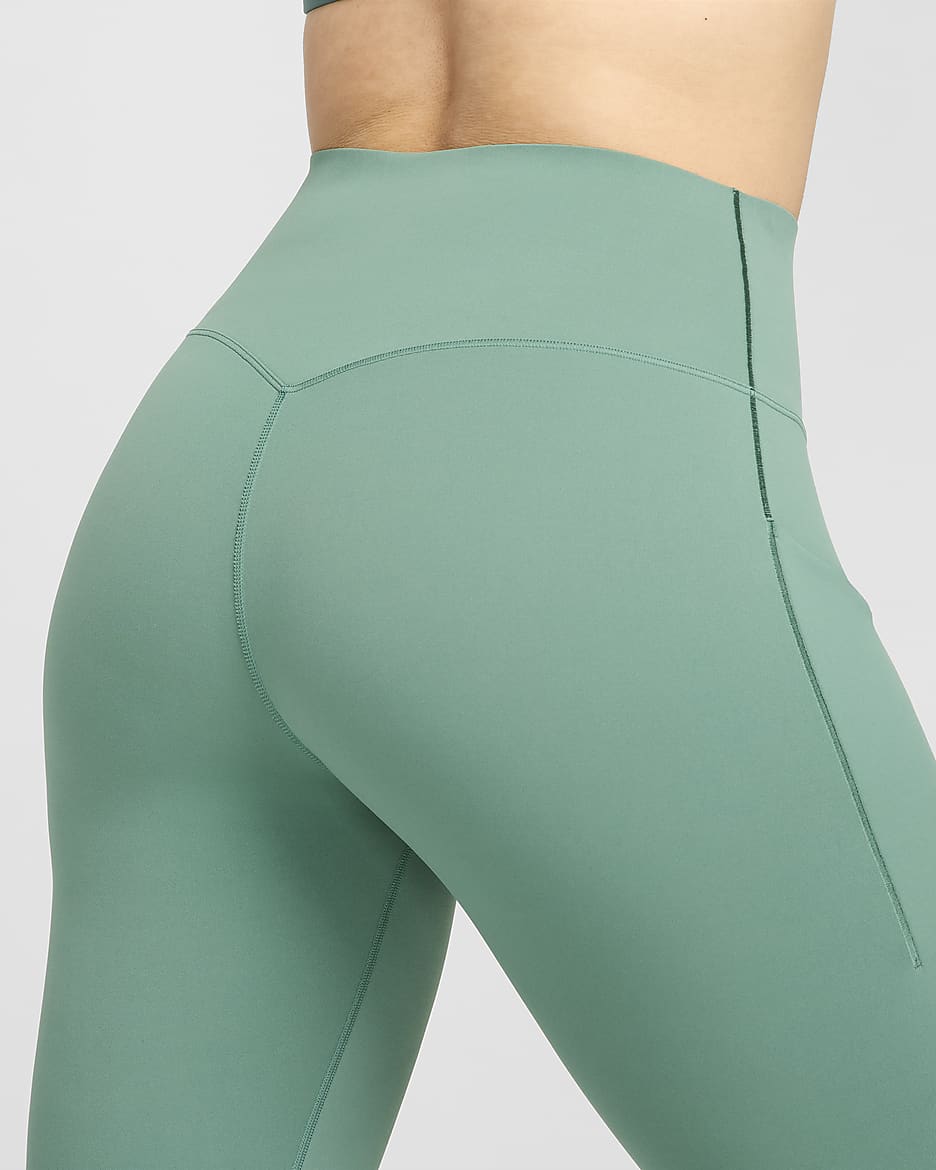 Nike Universa-leggings i fuld længde med medium støtte, høj talje og lommer til kvinder - Bicoastal