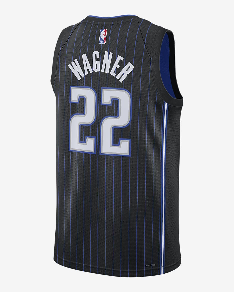 Orlando Magic Icon Edition 2022/23 Nike Dri-FIT Swingman NBA-jersey voor heren - Zwart