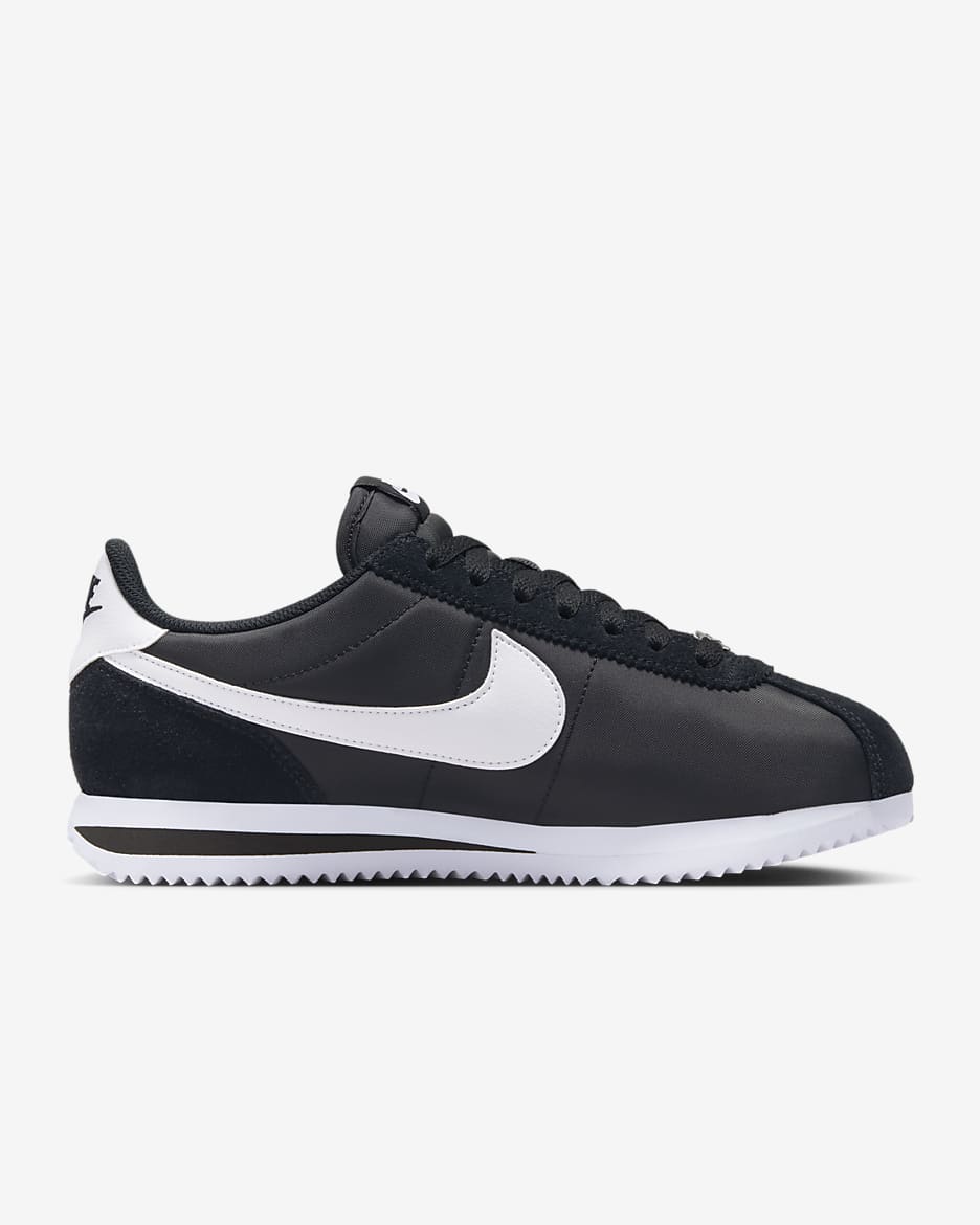 Nike Cortez Textile Schuh - Schwarz/Weiß