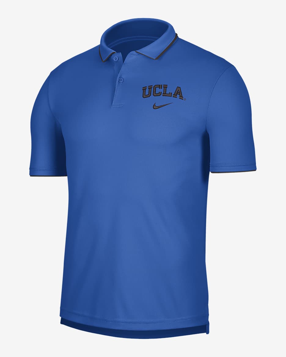 Nike College Dri-FIT (UCLA) Men's Polo - Signal Blue/Off Noir