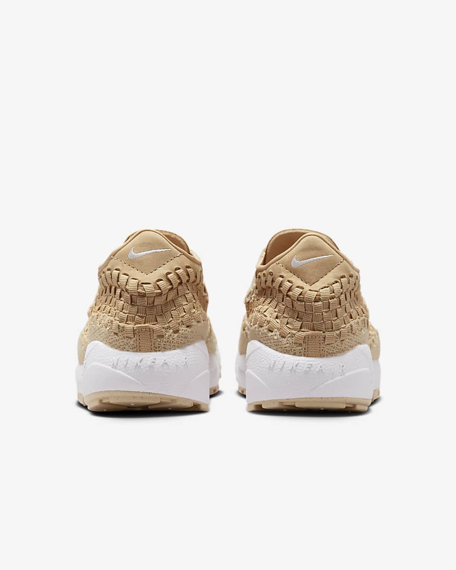 Nike Air Footscape Woven Women's Shoes - Sesame/White/Phantom