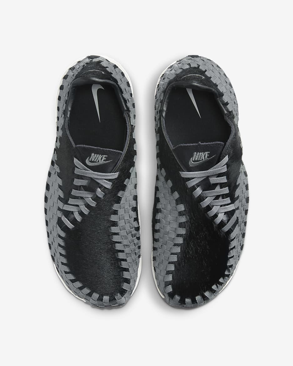 Nike Air Footscape Woven Women's Shoes - Black/Sail/Smoke Grey
