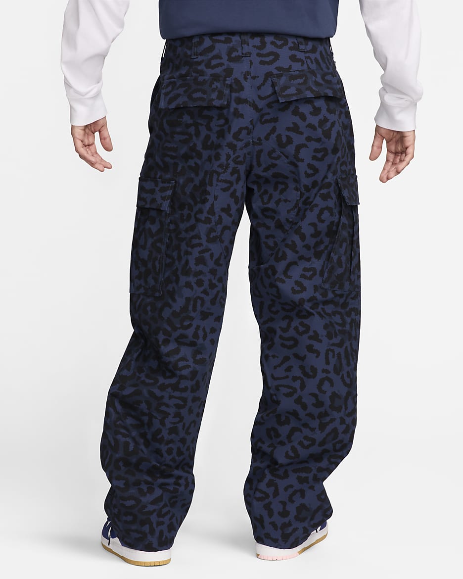 Nike SB Kearny Men's Allover Print Cargo Pants - Midnight Navy