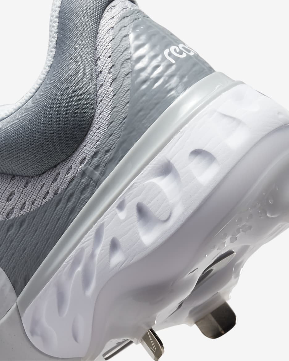 Nike Alpha Huarache Elite 4 Low Men's Baseball Cleats - Wolf Grey/Cool Grey/Pure Platinum/White