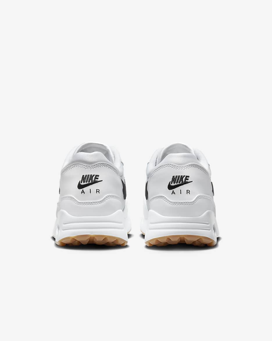 Nike Air Max 1 '86 OG G Men's Golf Shoes - White/Gum Medium Brown/Black