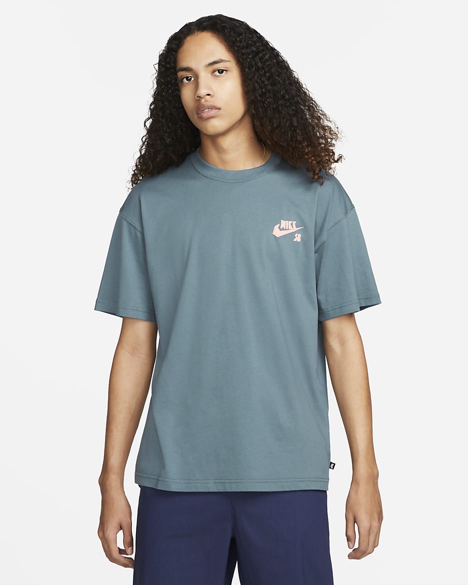 Nike SB Skate T-Shirt - Ash Green