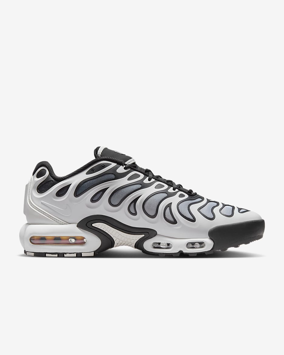 Ανδρικά παπούτσια Nike Air Max Plus Drift - Λευκό/Metallic Silver/Μαύρο