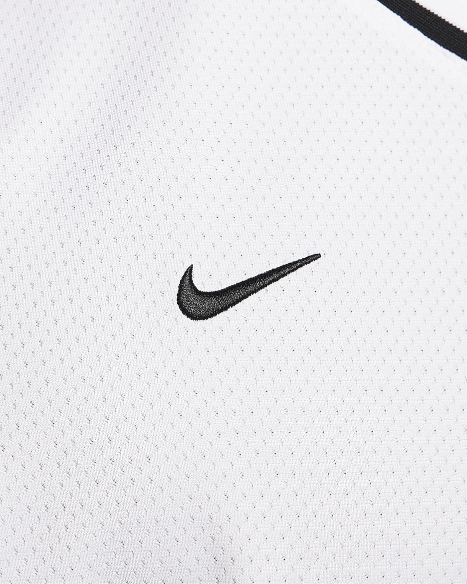 Maglia da basket Dri-FIT Nike DNA – Uomo - Bianco/Nero