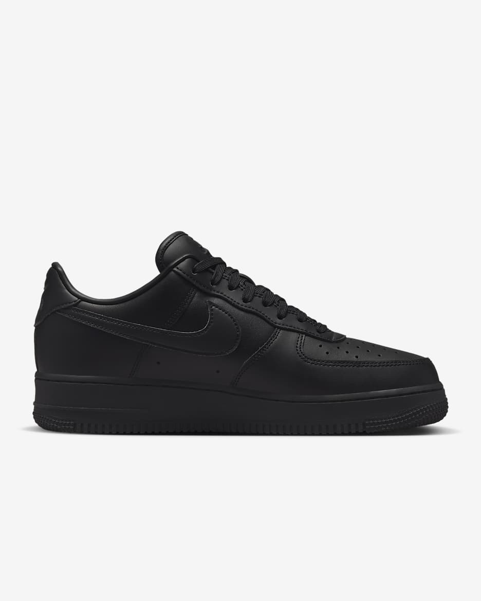 Nike Air Force 1 '07 Fresh Men's Shoes - Black/Black/Black/Anthracite