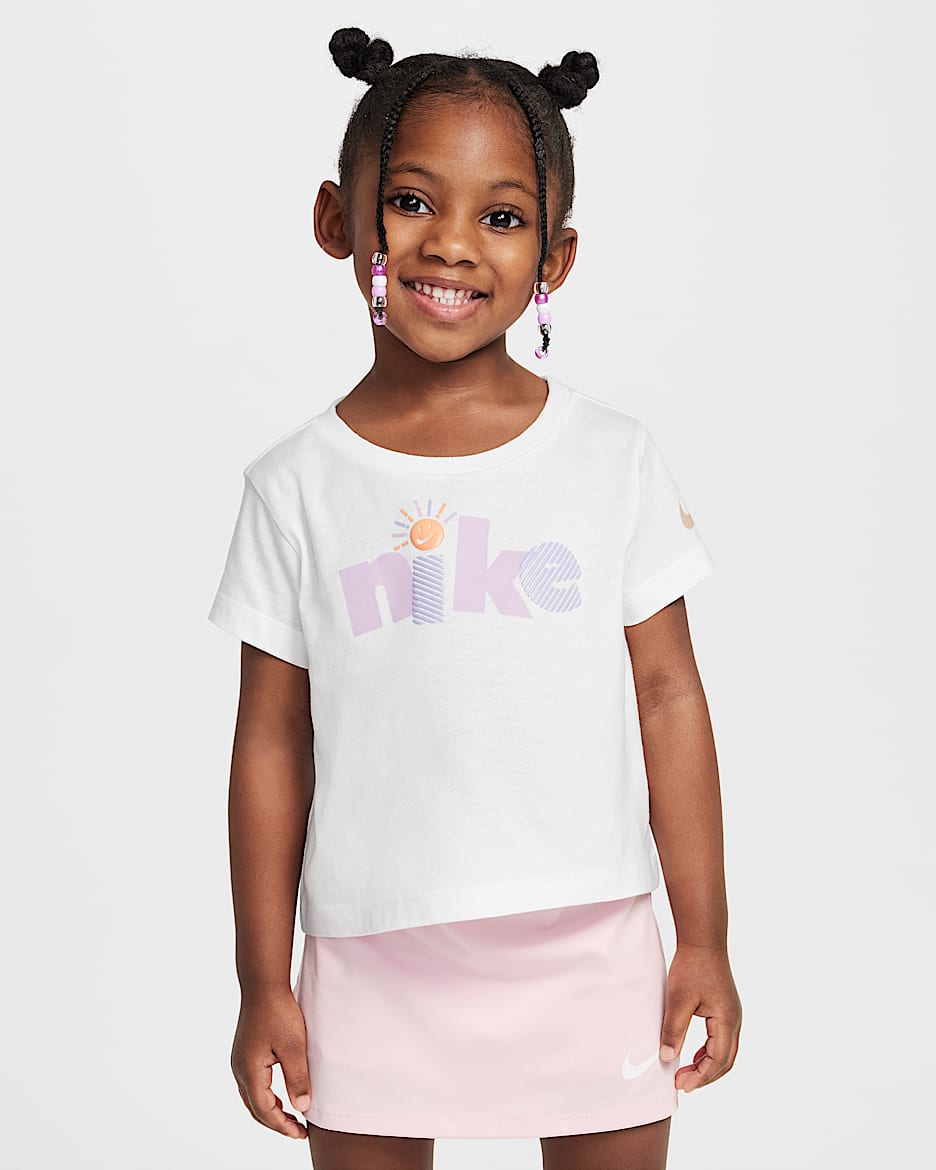 Nike Sunny Swoosh Toddler Graphic T-Shirt