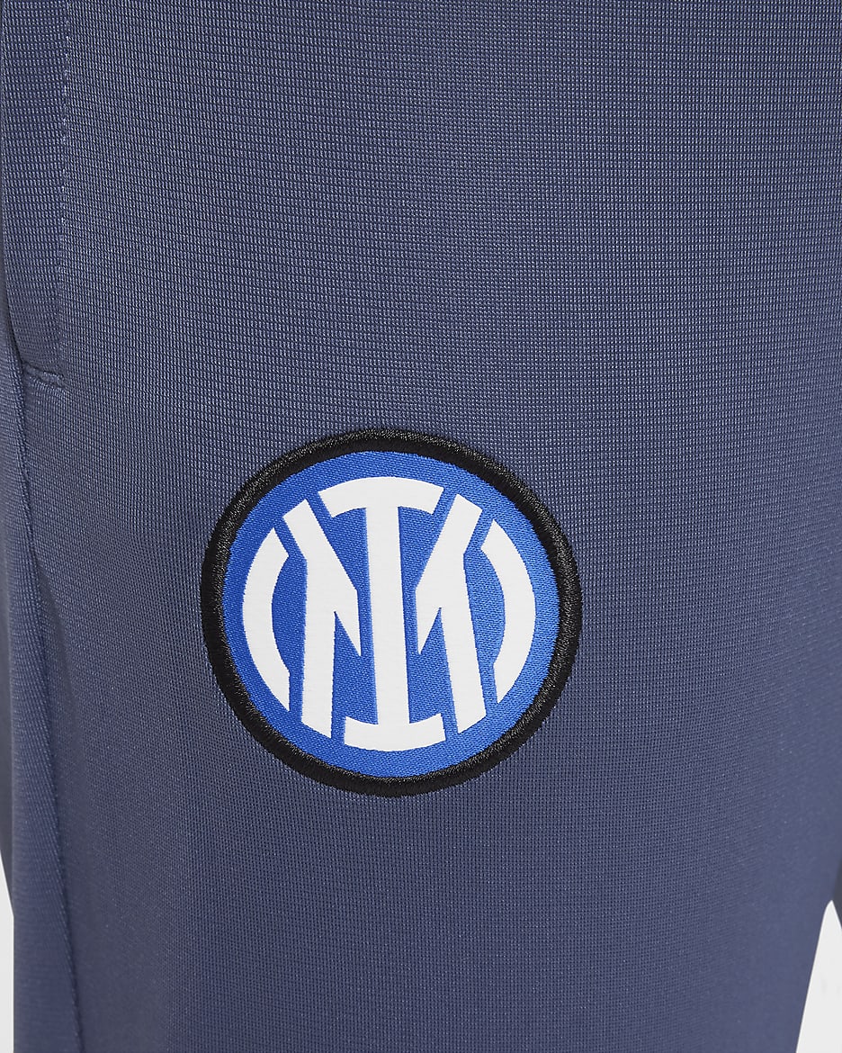 Inter Milan Strike Older Kids' Nike Dri-FIT Football Knit Tracksuit - Diffused Blue/Lyon Blue/Sand Drift