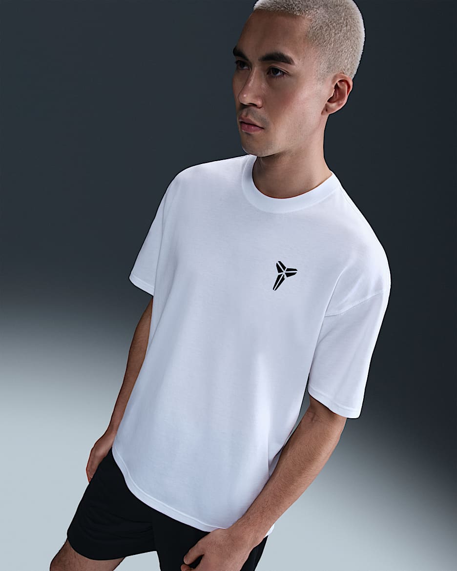 Kobe Men's Basketball T-shirt - White/Black