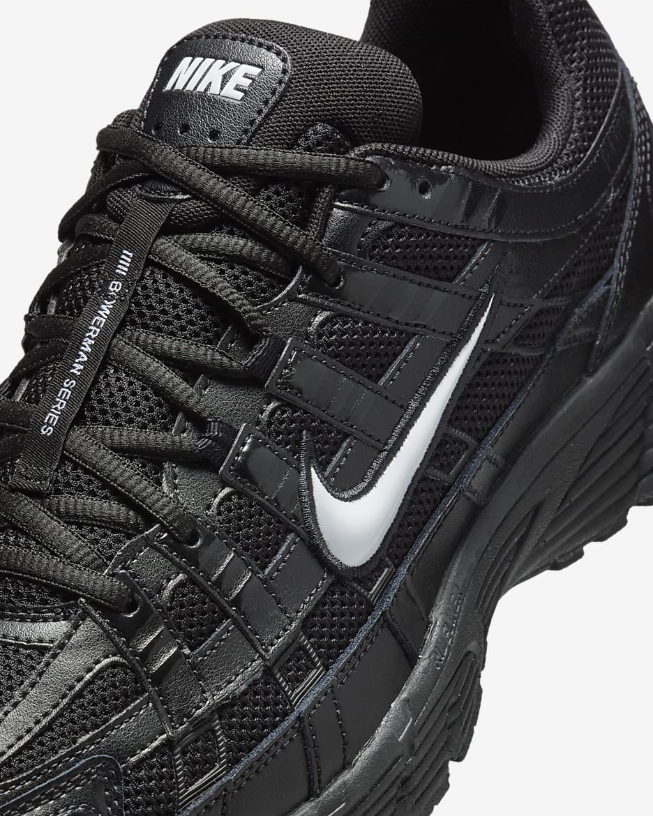 Nike P-6000 Shoes - Black/Black/Black/White