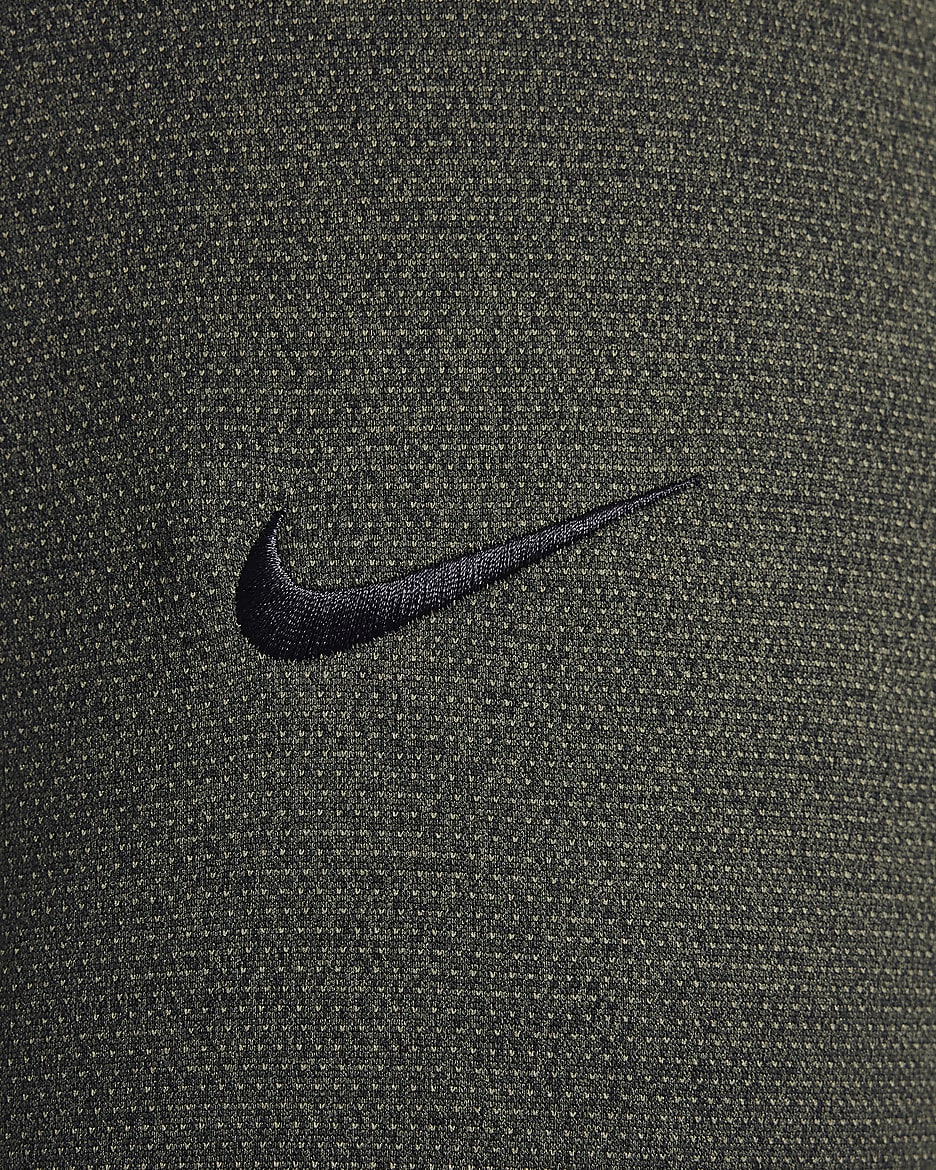 Nike Therma-FIT Victory Men's 1/4-Zip Golf Top - Cargo Khaki/Black