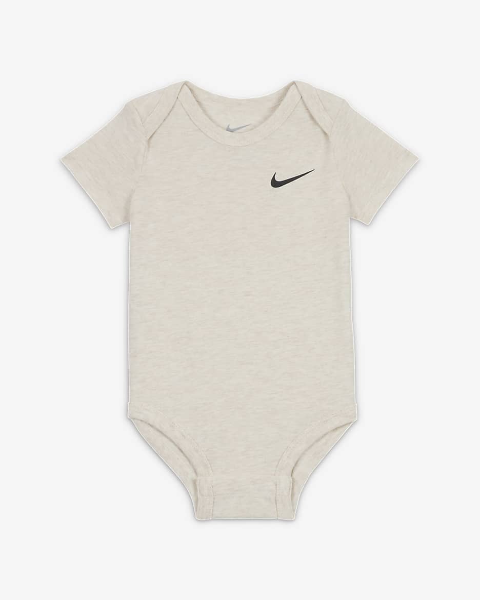 Nike Baby (0-9M) 3-Piece Bodysuit Set - Multi-Color/Mica Green