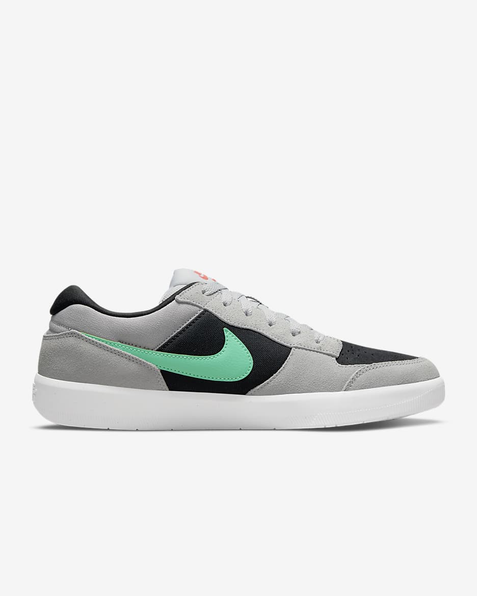 Nike SB Force 58 滑板鞋 - Wolf Grey/黑色/Wolf Grey/Light Menta