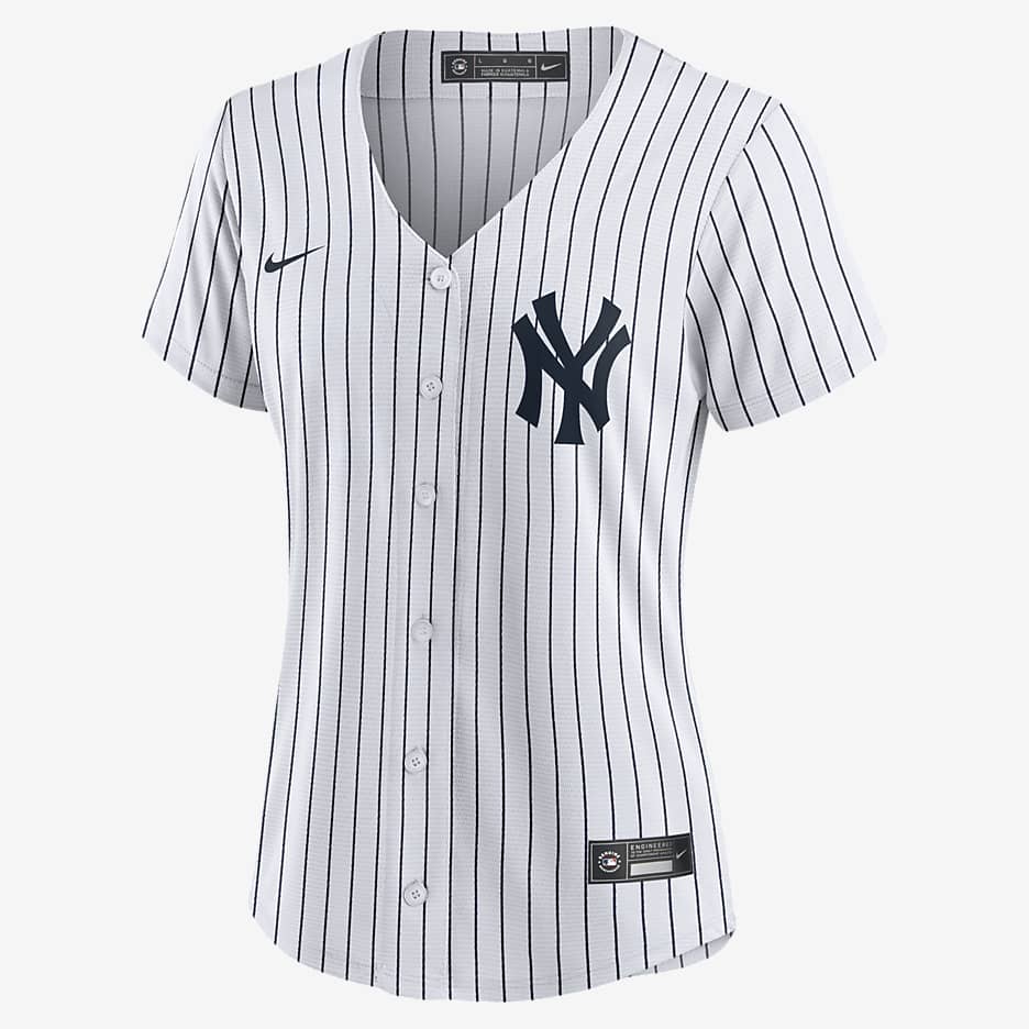 MLB New York Yankees (Giancarlo Stanton) Women's Replica Baseball Jersey - White