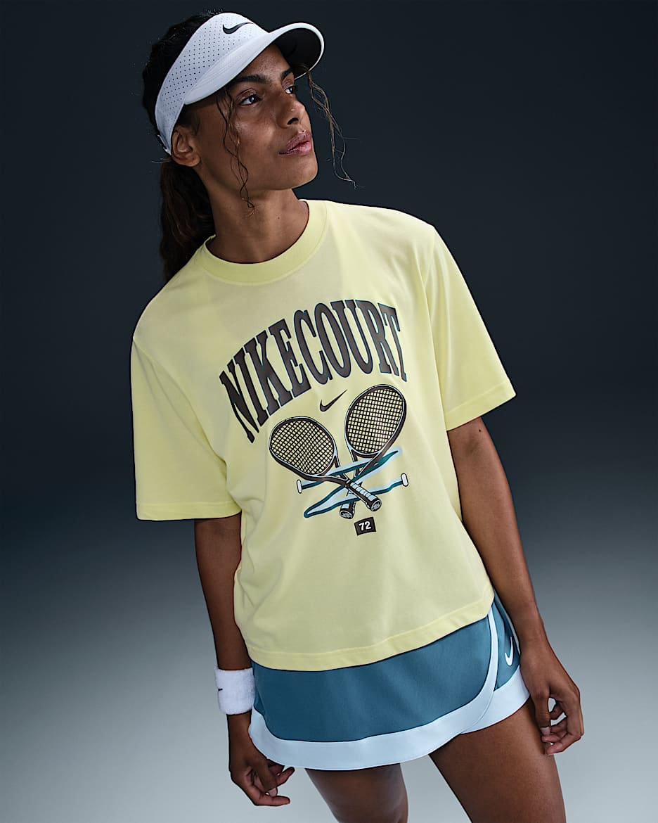 Nike Slam Women's Dri-FIT Short-Sleeve T-Shirt - Luminous Green