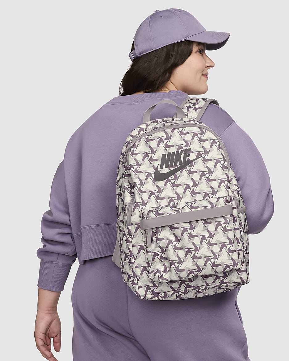 Nike Heritage Backpack (25L) - Sail/Platinum Violet/Taupe Grey