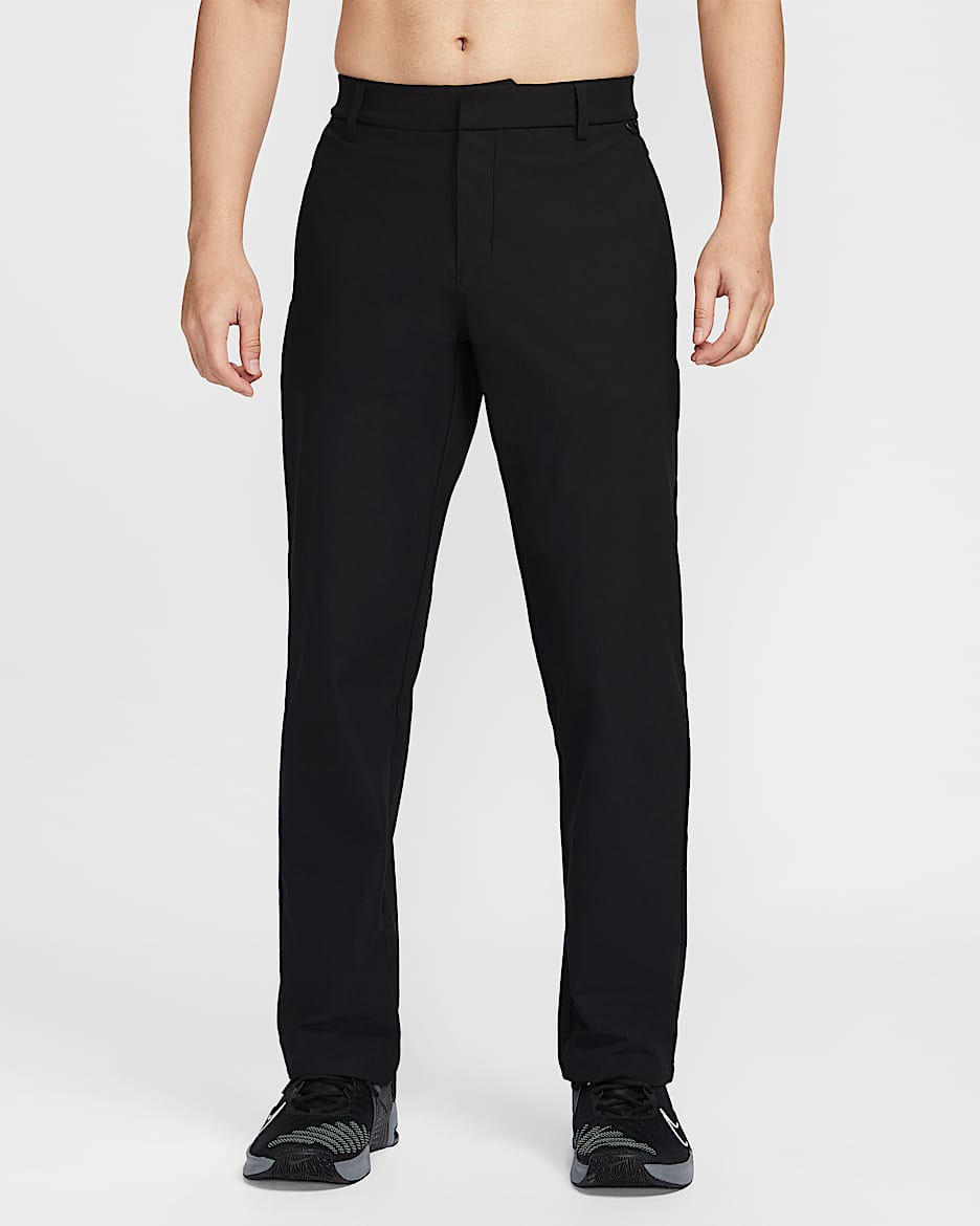 Nike 24.7 PerfectStretch Men's Dri-FIT Regular Chino Pants - Black/Black/Dark Smoke Grey