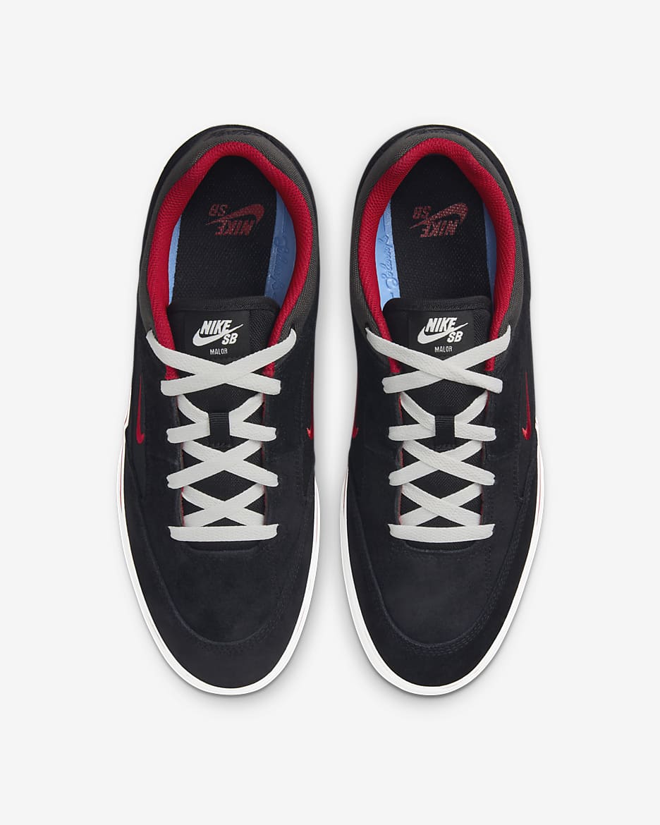 Nike SB Malor Men's Shoes - Black/Black/Anthracite/Gym Red