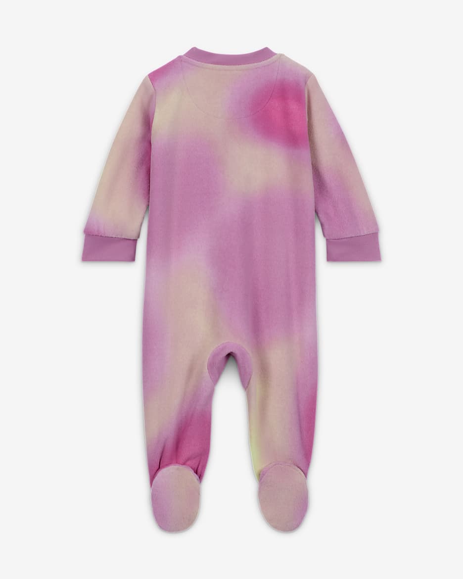 Nike Solarised Baby (0–9M) Microfleece Overalls - Magic Flamingo