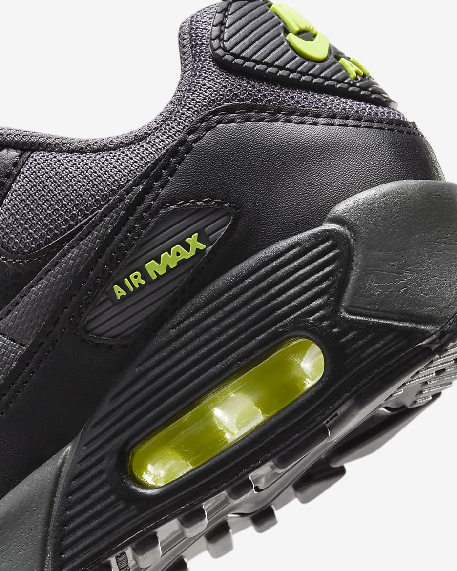 Nike Air Max 90 Next Nature Zapatillas - Niño/a - Negro/Volt/Volt/Gris oscuro