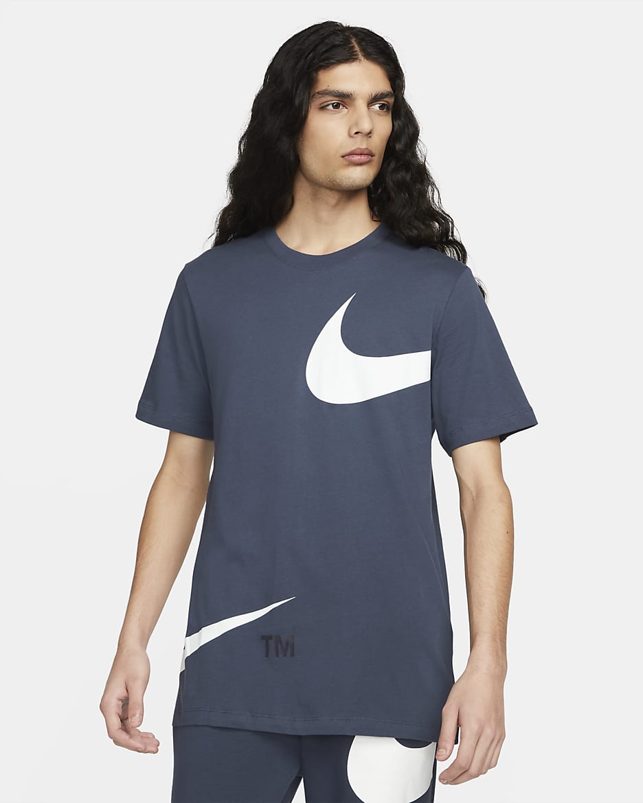 Playera para hombre Nike Sportswear - Trueno azul