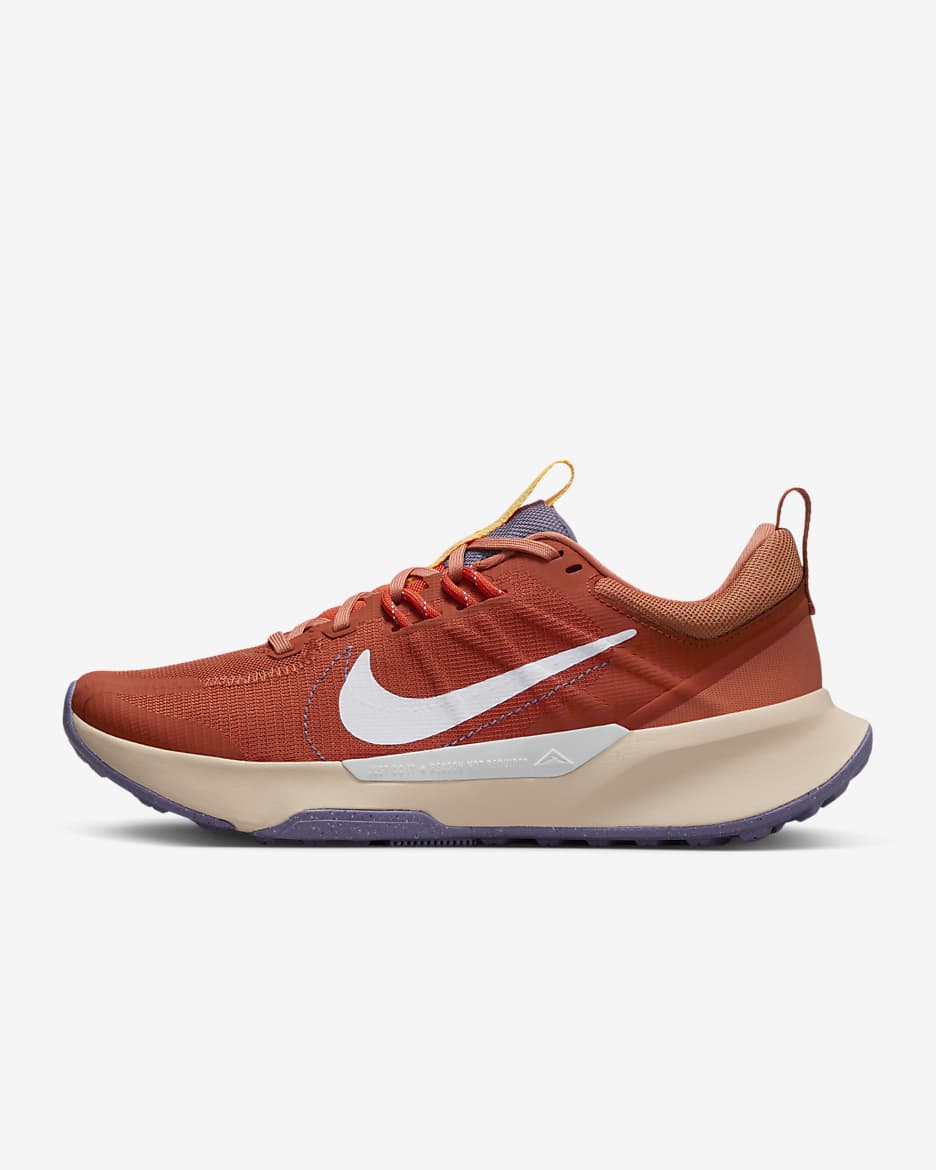 Nike Juniper Trail 2 Next Nature Women's Trail-Running Shoes - Burnt Sunrise/Amber Brown/Cosmic Clay/White