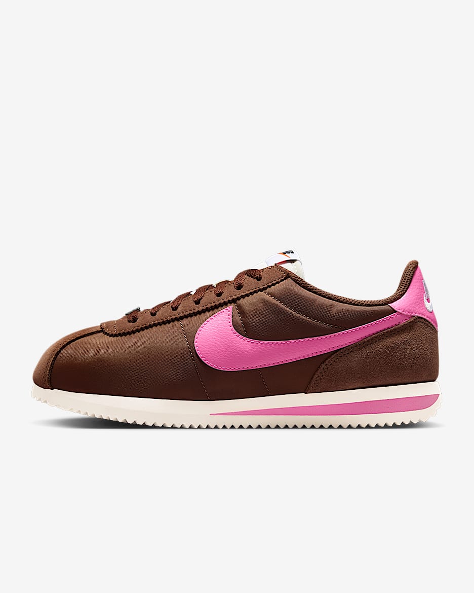 Nike Cortez Textile Sabatilles - Fauna Brown/Sail/Blanc/Pink Spell