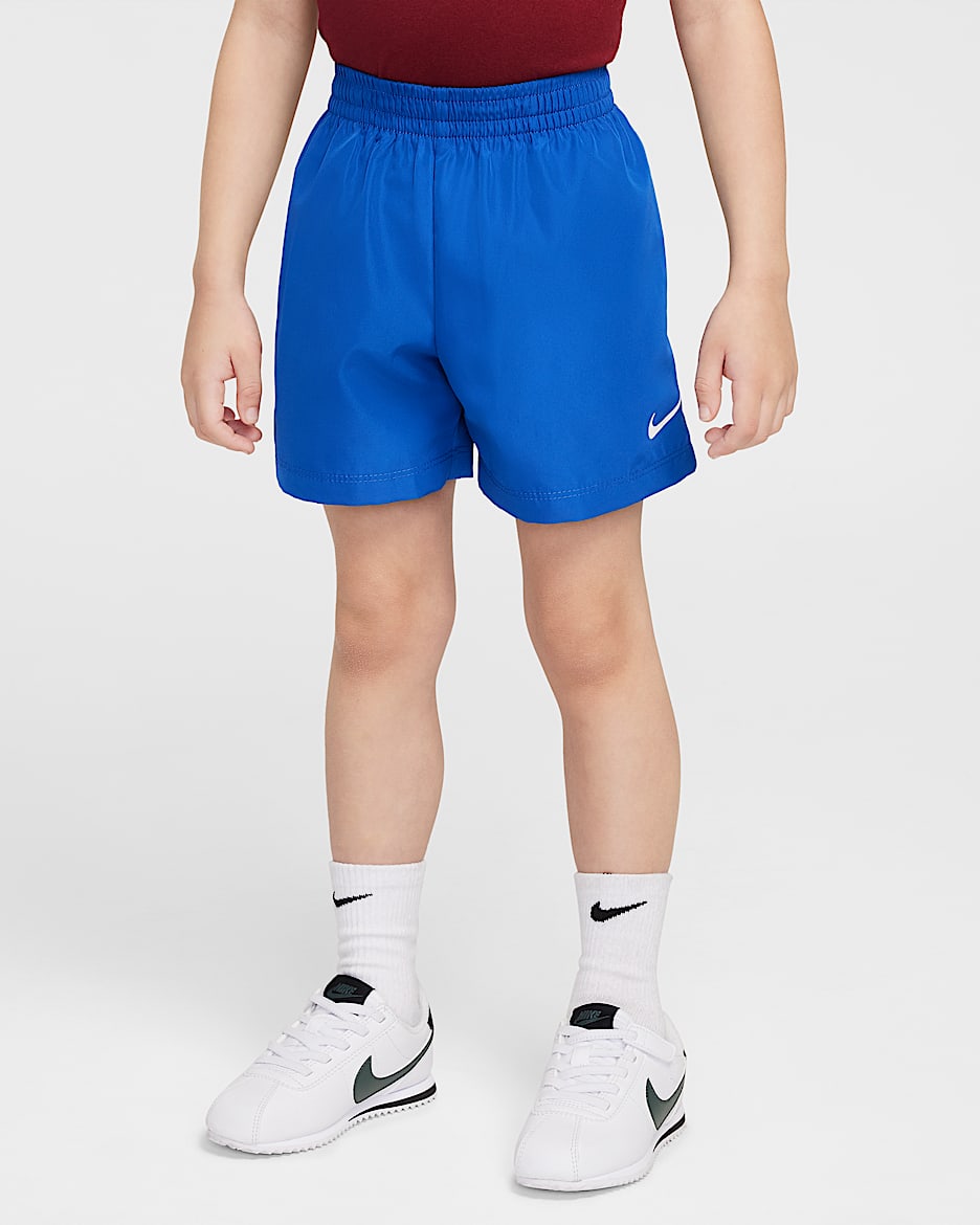 Shorts Icon de tejido Woven infantil Nike Dri-FIT - Royal juego