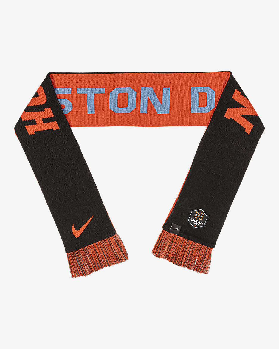 Houston Dash Nike Soccer Scarf - Team Orange