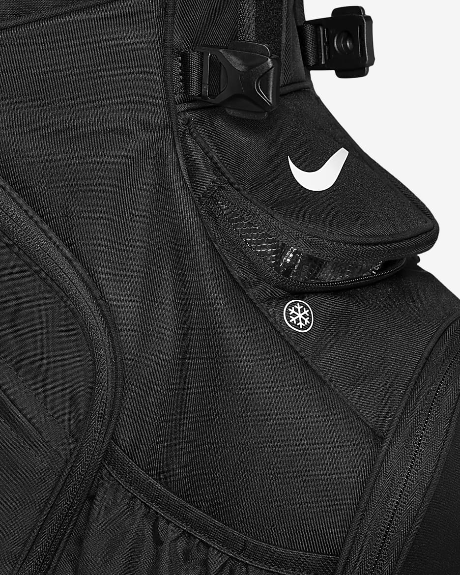 Nike Air Hybrid 2 Golf Bag - Black/Black/White