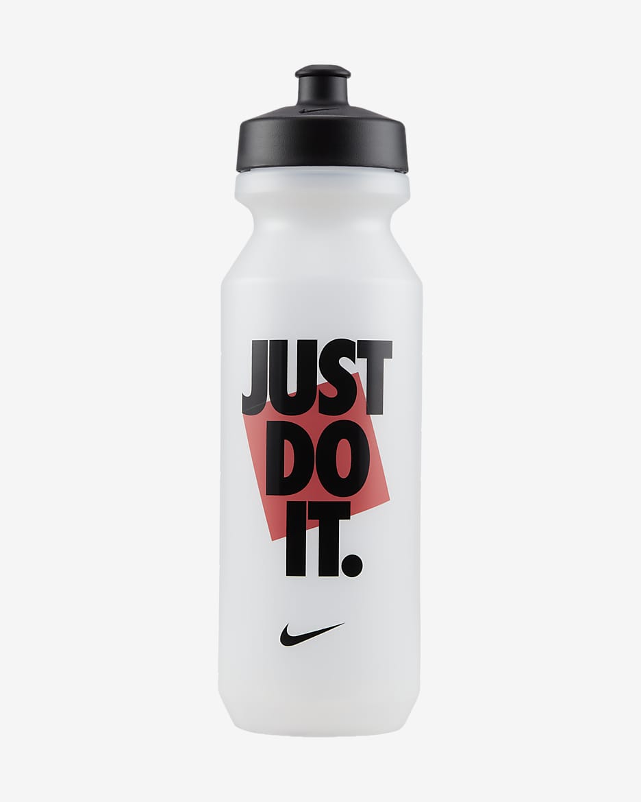 Nike 32oz Big Mouth Graphic Water Bottle - Clear/Black