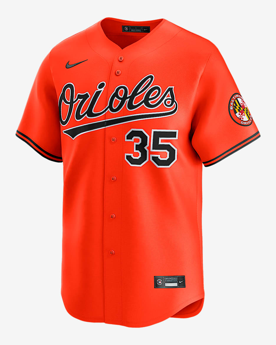 Adley Rutschman Baltimore Orioles Men's Nike Dri-FIT ADV MLB Limited Jersey - Orange