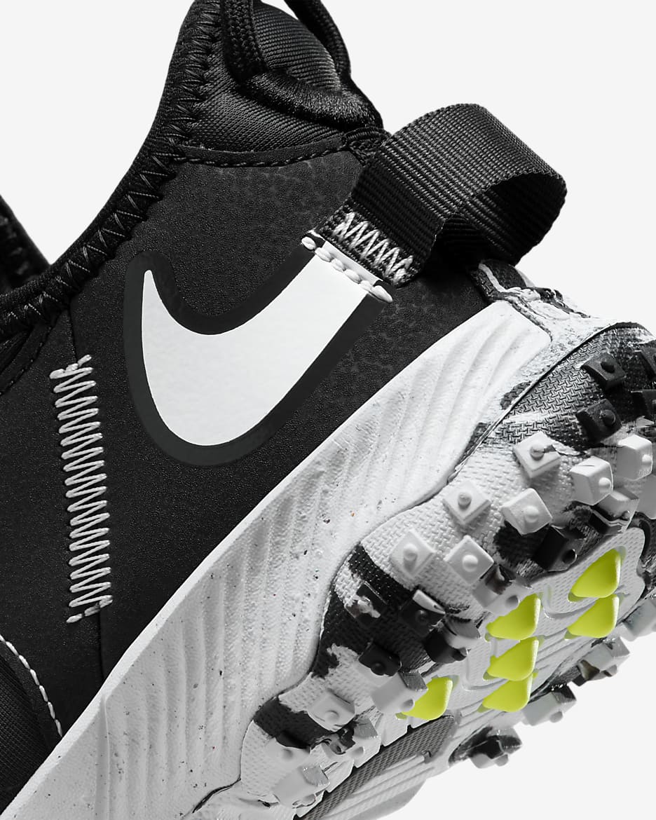 Nike Future Field Little/Big Kids' Cleats - Black/Dark Smoke Grey/Volt/White