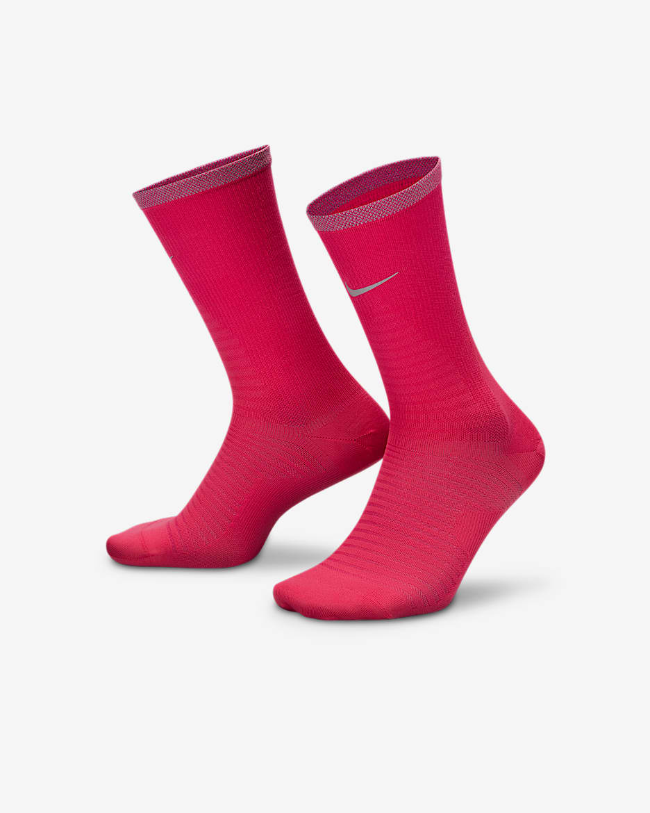 Chaussettes de running mi-mollet Nike Spark Lightweight - Rush Pink
