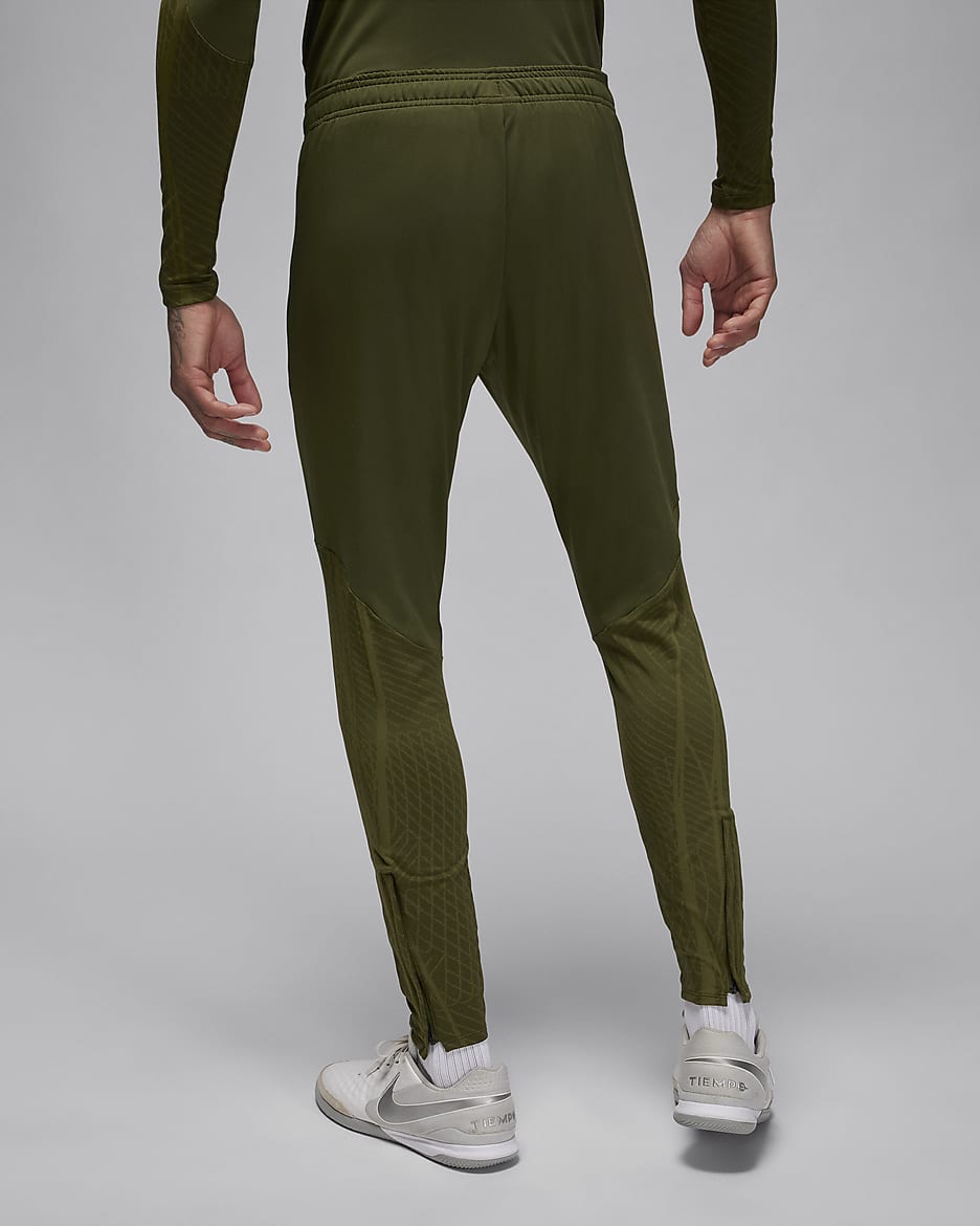 Pantalon de foot Jordan Dri-FIT Paris Saint-Germain Strike 4e tenue pour homme - Rough Green/Hemp