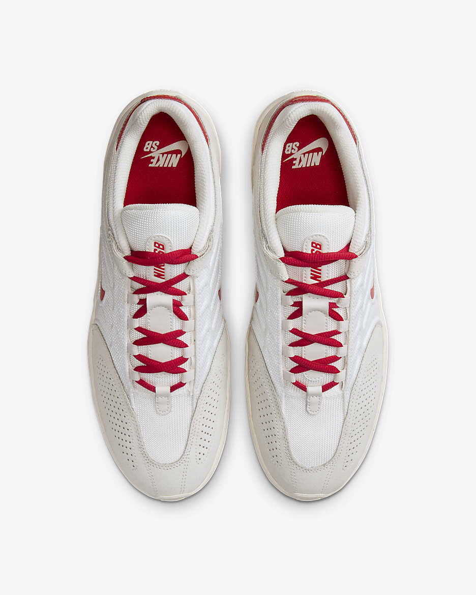 Nike SB Vertebrae herenschoenen - Summit White/Phantom/Sail/University Red