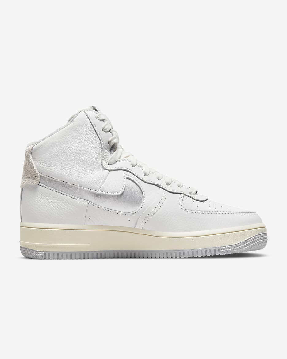 Nike Air Force 1 Sculpt Women's Shoes - Summit White/Coconut Milk/Summit White/Silver