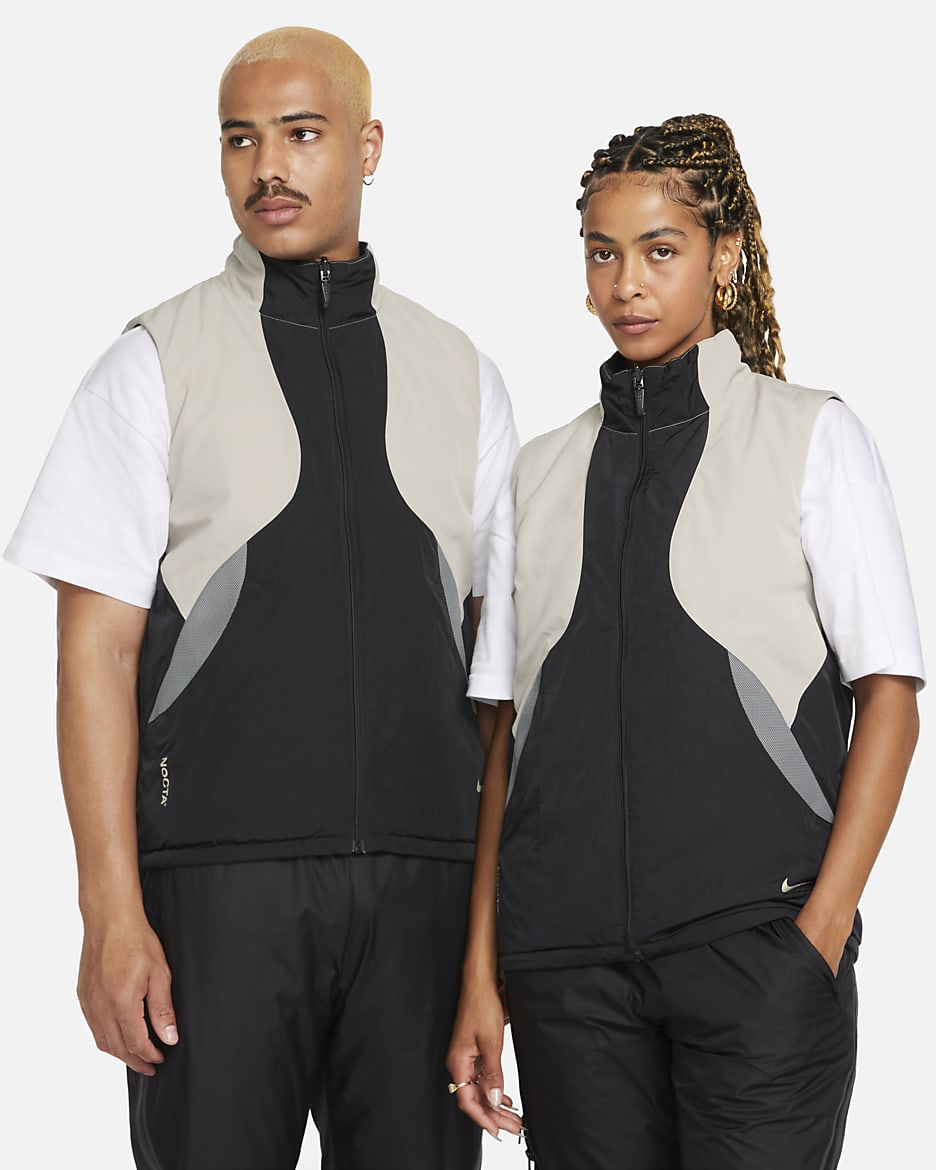 NOCTA Men's Reversible Vest - Black/Stone/Smoke Grey/Stone