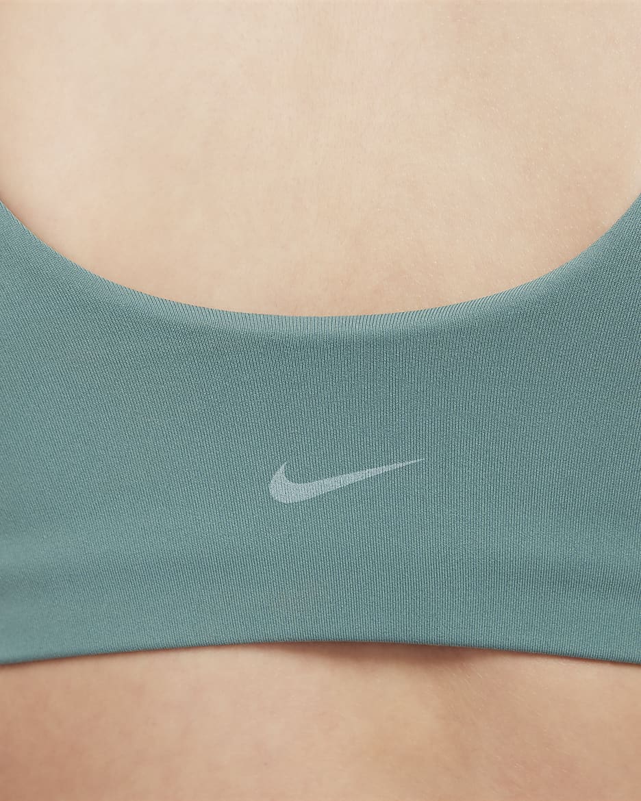 Nike Alate All U Older Kids' (Girls') Sports Bra - Bicoastal/White