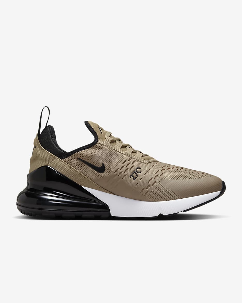 Tenis Nike Air Max 270 - Caqui/Blanco/Negro