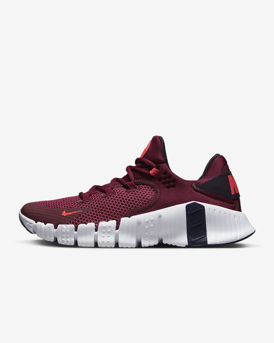 Nike Free Metcon 4 Workout Shoes - Team Red/Cave Purple/Bright Crimson