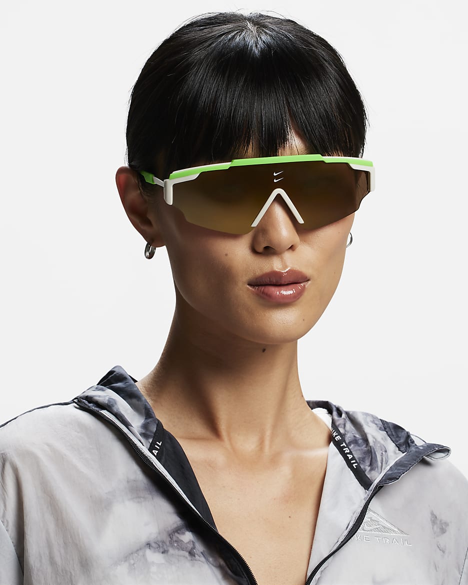 Nike Marquee LB Mirrored Sunglasses - Night Maroon
